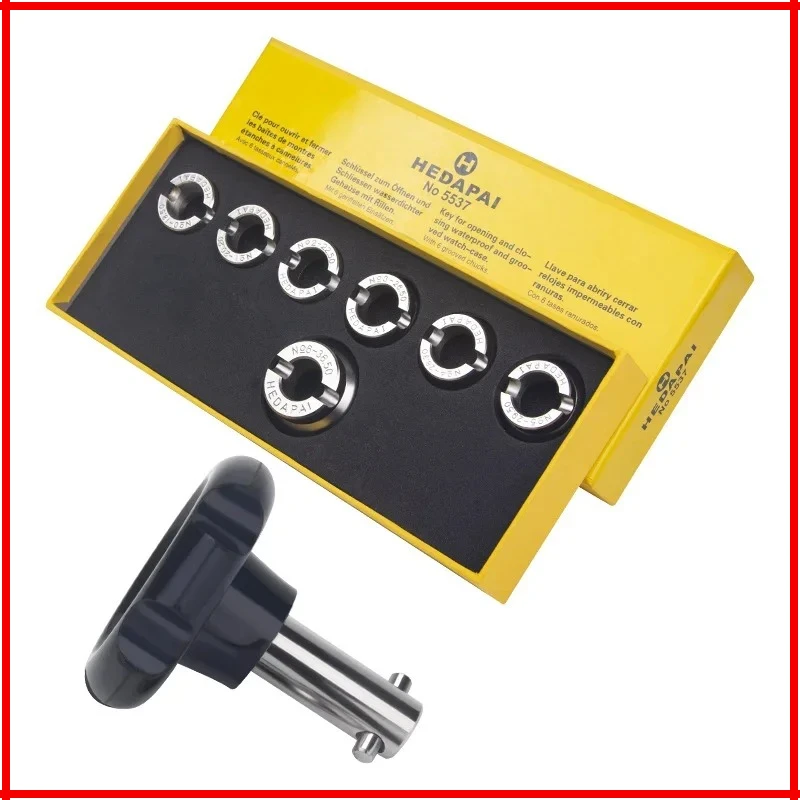 فتاحة علبة الساعة الخلفية مناسبة لصانع الساعات الاحترافي رولكس تيودور، أداة إغلاق مقاومة للماء، مجموعة أدوات إصلاح ساعة اليد