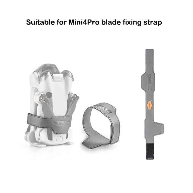 المروحة حزام ثابت ل DJI Mini 4 Pro الطائرة بدون طيار المراوح حامي حامل بو الجلود شفرة استقرار الجناح العلاقات الملحقات #2