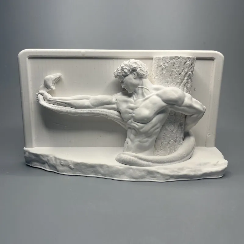 

Museum Vintage Roman Figure Gypsum Sculpture Aroma Diffuser Stone, Home Desktop Decor Ornament Art Birthday Holiday Gift