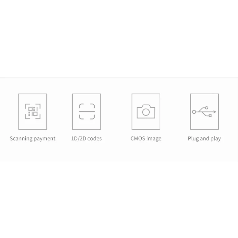 E2100 OEM Mini Scan Engine 2D Module USB Interface RS232 TTL for Kiosk Vending PDA Terminal Scanners