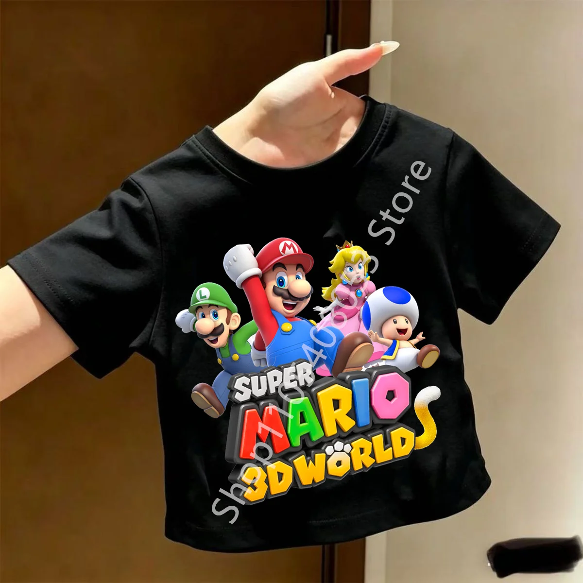 Camiseta infantil de Super Mario Bros