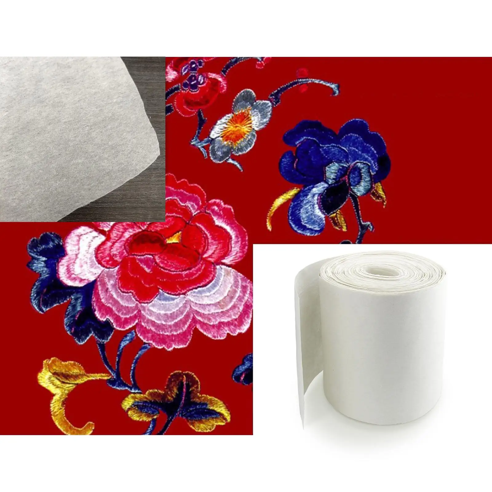 Medium Weight Crafting Embroidery Paper Quilting Craft Supplies Tear Away Machine Embroidery Stabilizer for Hand Sewing