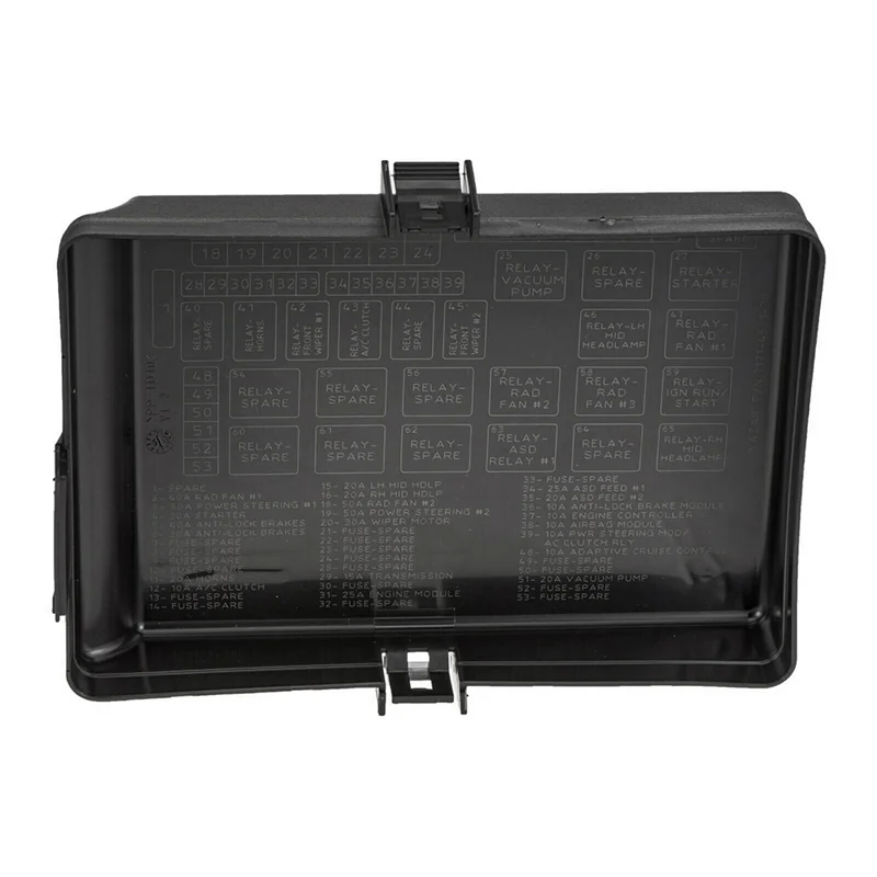 

Q2-68260212AA Car Power Distribution Center Fuse Box Cover For Dodge Challenger 2015-2016 Fuse Protection Cover