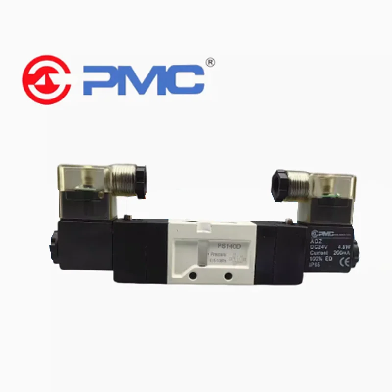 Original PMC solenoid valve PS380D/H dual control PS140D/H medium sealed AC220V junction box DC24V