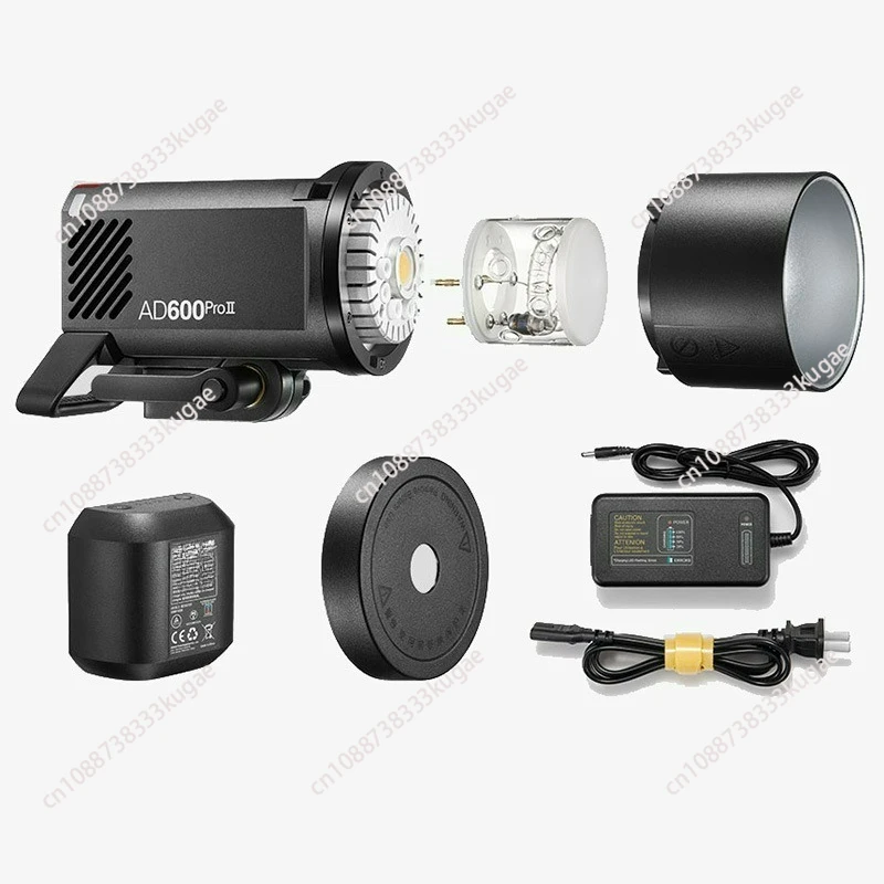 

AD600Pro II Универсальная уличная вспышка TTL, высокоскоростная встроенная литиевая батарея с беспроводной системой X 2,4G