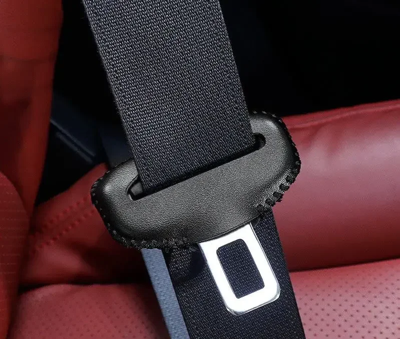 1 STKS Universele Autogordel Gesp Cover Protector Anti-collision Case PU Lederen Bescherming Slijtage Auto-interieur Accessoires
