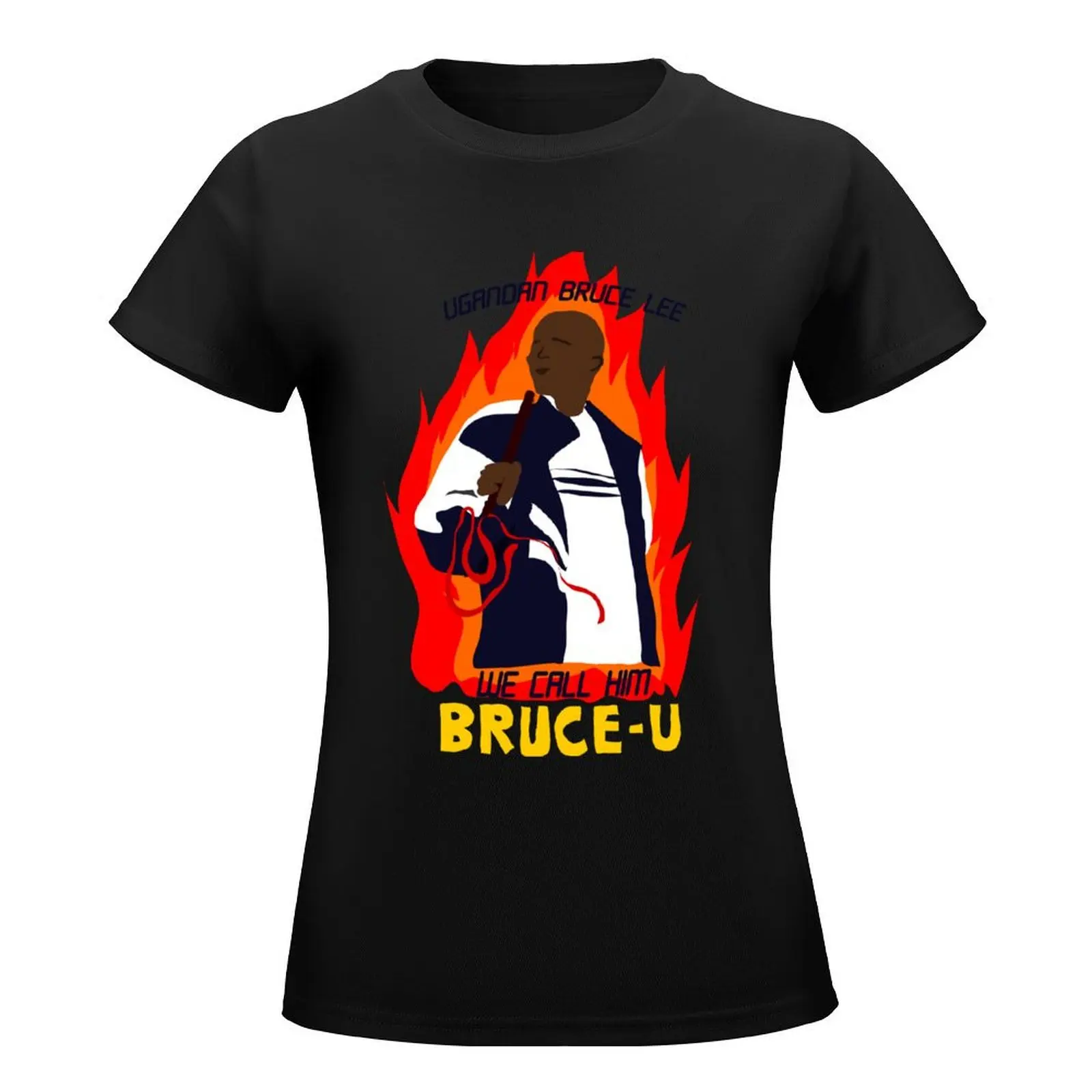 Bruce U T-Shirt female lady clothes animal print shirt for girls t-shirt dress for Women plus size