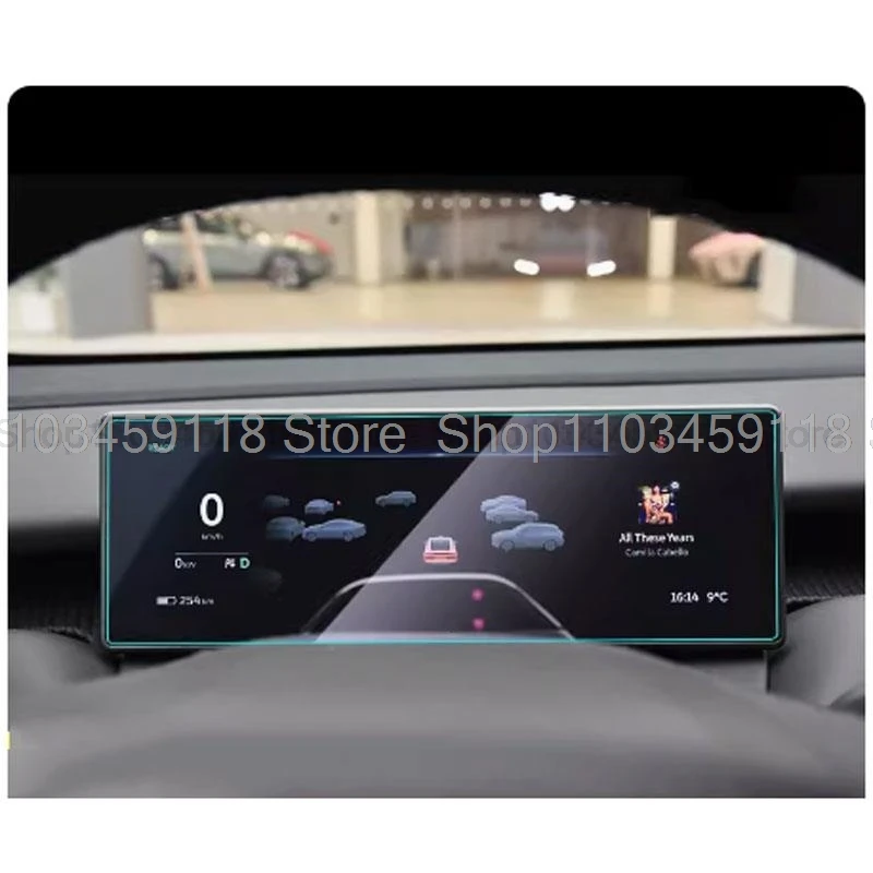 

Защитная пленка из закаленного стекла для NIO ET7 ES7 2021-2024 10,2 Индейная автомобильная приборная панель, аксессуары против царапин