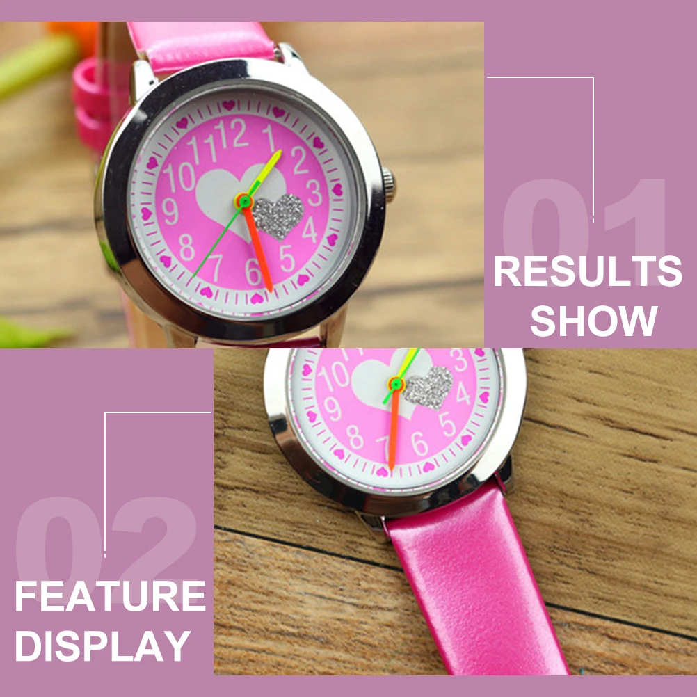 

Lovely Alloy Cartoon Watch for Kids Wrist Waterproof Smart Student Children's Wristwatch Cute Durable Design Long Service Life