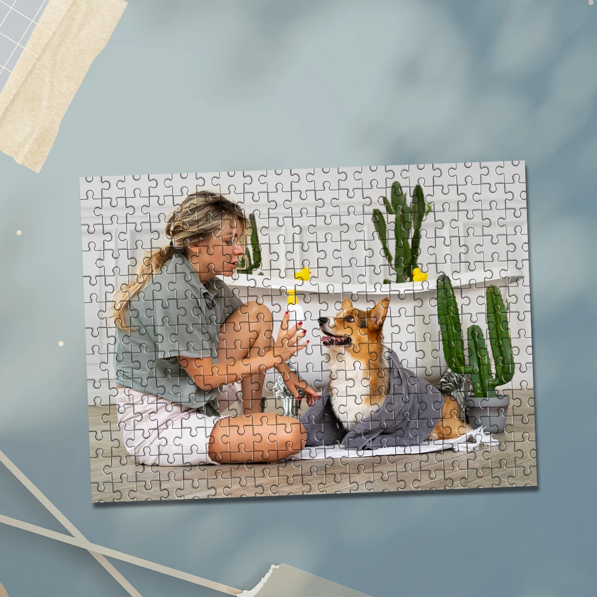 Home Decor Pt - 35/300/500/1000pcs 개인화 된 사용자 정의 사진