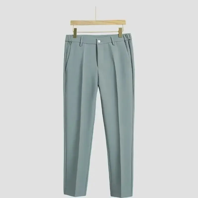 Men's Suit Sets top +pants  Lightweight Casual Business Partner Clothing Slims pring Autumn Korean Version
