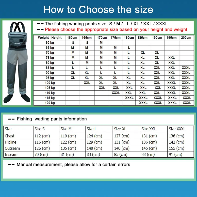 5 or 3 Layers Fly Fishing Waders Chest Overalls Waterproof Clothes with Soft Socks Waders Breathable Boot Hunting Work Clothes