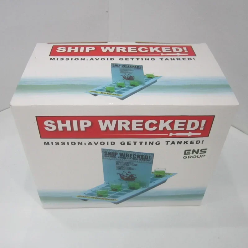 Matty's Toy Stop Ship Wrecked Fun Party Drinking Game Card Drink Nightclub Bar Novelty Toy For Wedding Birthday Party