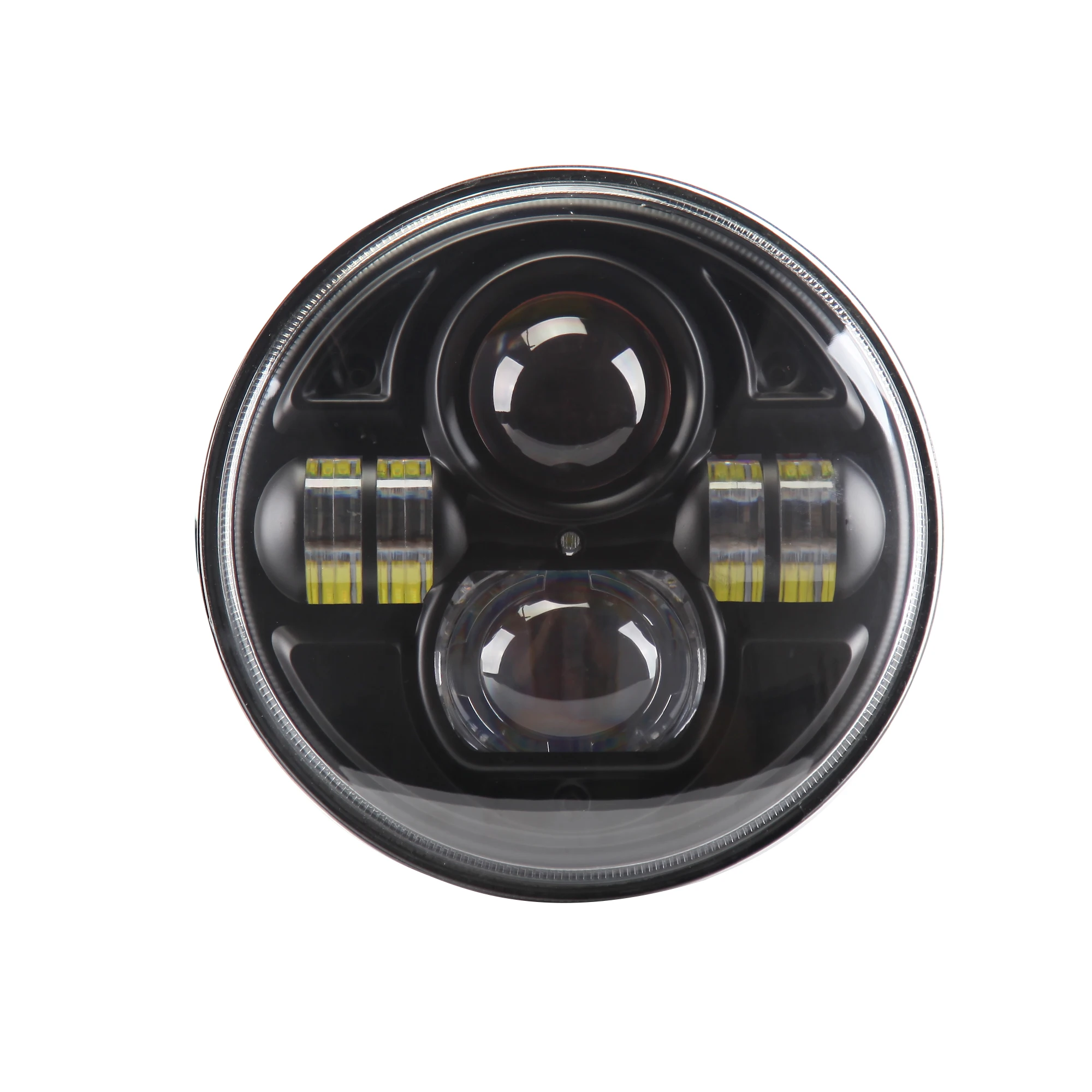 New Model Type 73W IP68 7 Inch Hi-Low Beam With Position Lighting Homologation Certificate 7inch LED Headlight