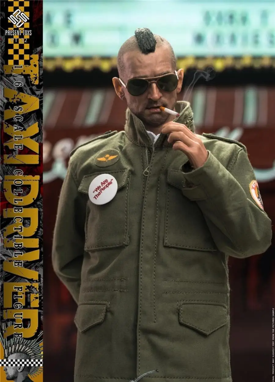 1/6 Scale Head Carving PT-sp32Angle Robert De Niro Male Soldier Star Set Collection Driver Taxi 12Inch Action Figure Body  Doll