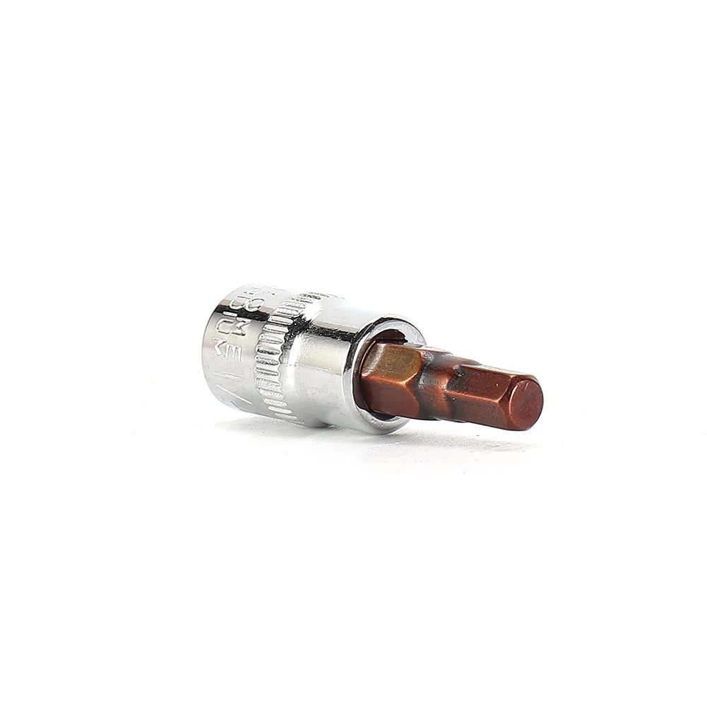 1Pc 1/4 "Antrieb Hex Buchse Bits Set 3mm 4mm 5mm 6mm 7mm 8mm Schraubendreher Bit Für Innensechskant Hand Werkzeug H3 H4 H5 H6 H7 H8 – Detail 3