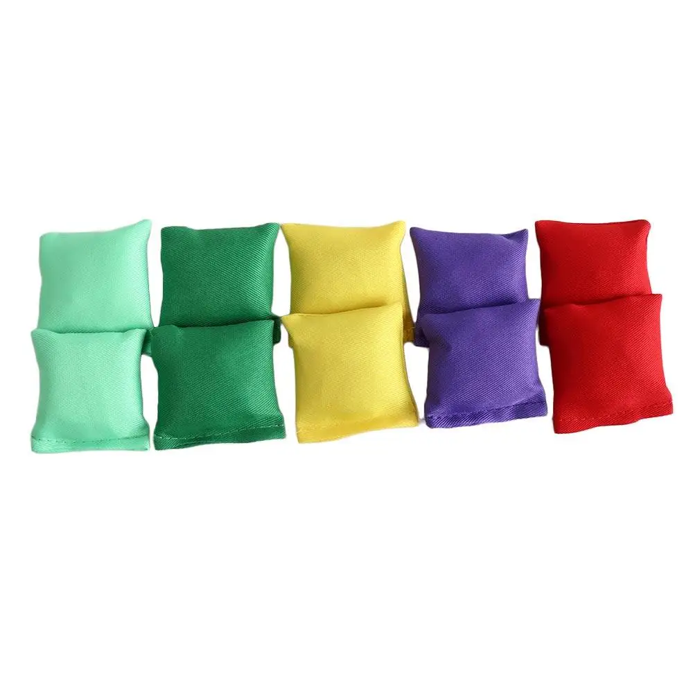 Parent-child Sandbag Throwing Toys Interactive Games Sandbag Mini Bean Bags Funny 10pcs/set Outdoor Sports Toys Children