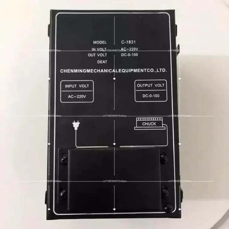 110V 10A Electro Magnetic Chuck Controller Magnetic Force Add-on with LED Display Fit for All Kinds of Electromagnetic Chucks