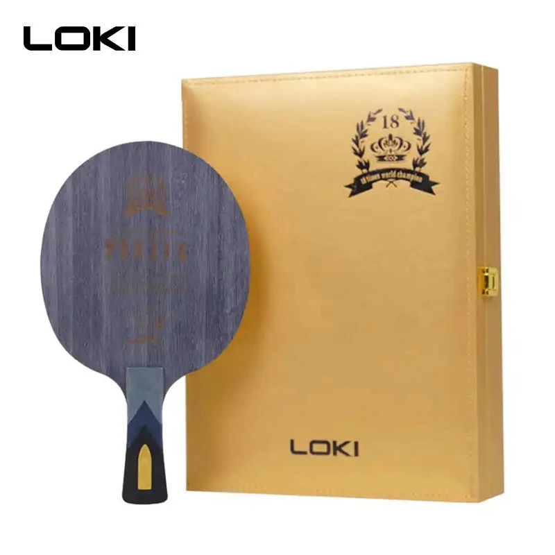 

LOKI Classical Table Tennis Blade Professional Ping Pong Bat Paddle Collection Table Tennis Racket Luxury Packing