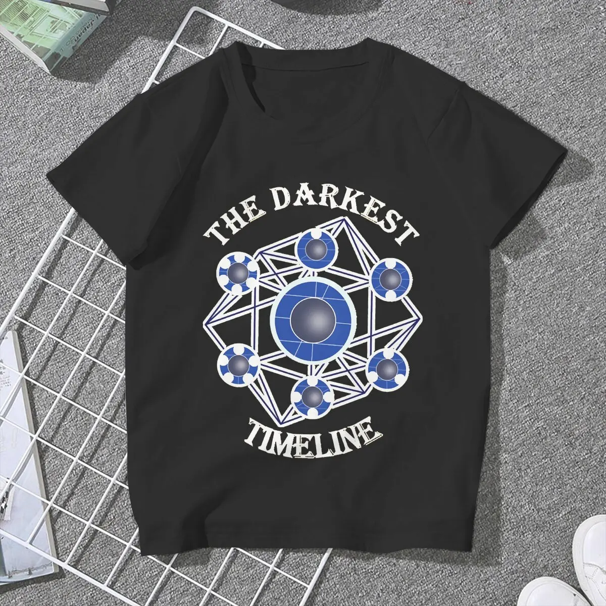 Community Movie TV Show The Darkest Timeline T Shirt Goth Women's Tees Summer Harajuku Crewneck Polyester TShirt