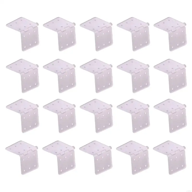 

24BE 20PCS Nylon Hinges For Model Airplanes Enhancing Upgrade Flight Performances