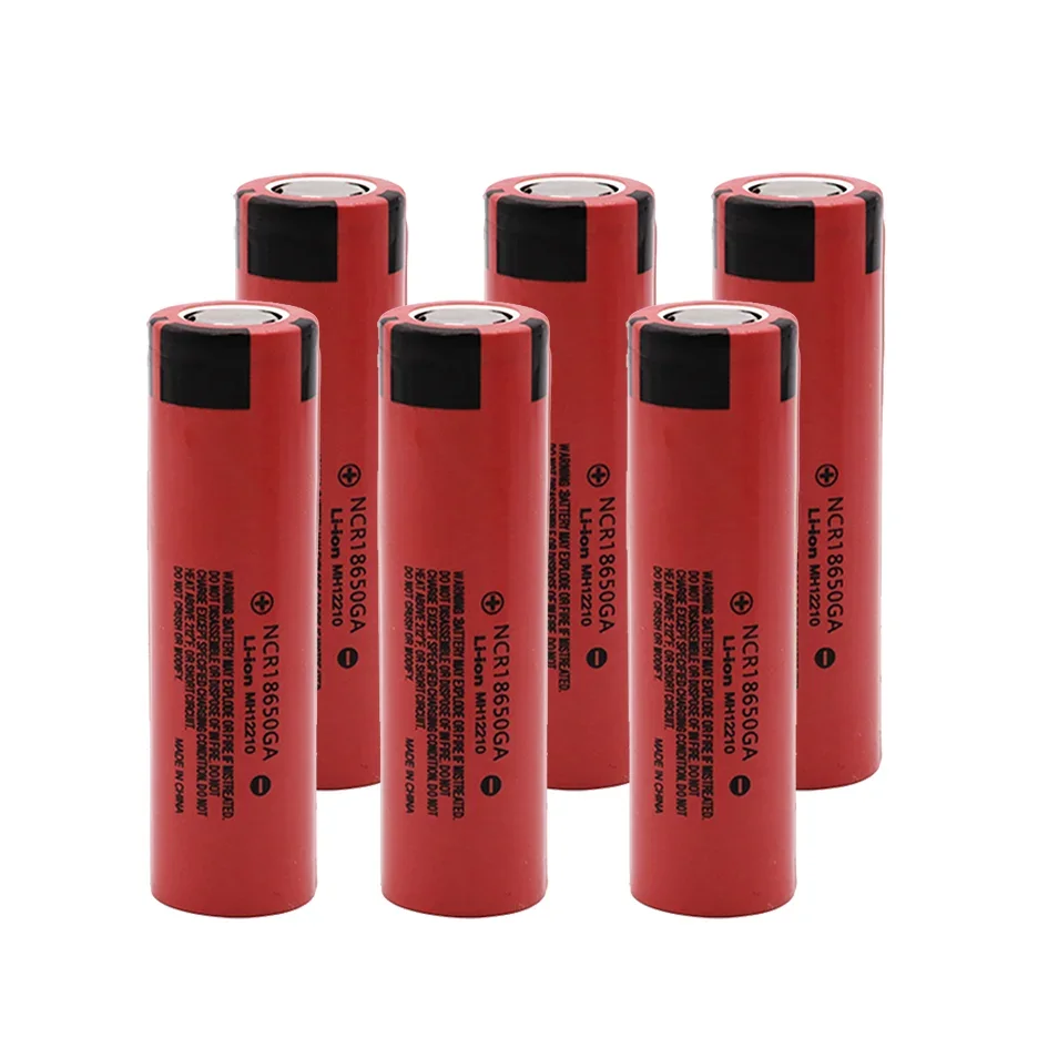 Panasonic NCR 18650GA 30A 3.7 V 3500mAh 18650 akumulator litowy płaski