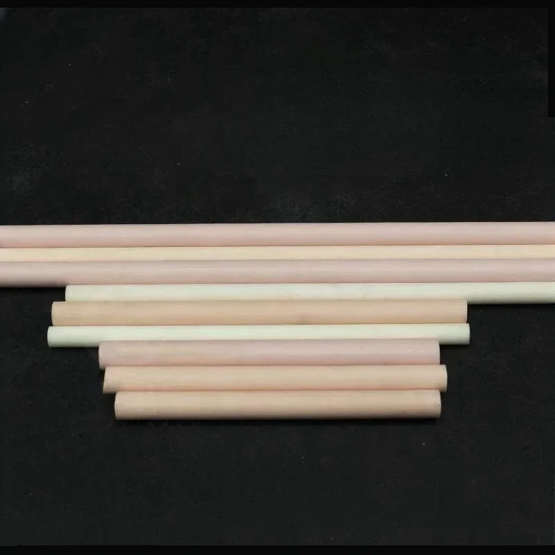 95 Alumina Ceramic High-Purity Four Hole Corundum Tube Thermocouple Core Porous Insulation Tube 1 Meter Long