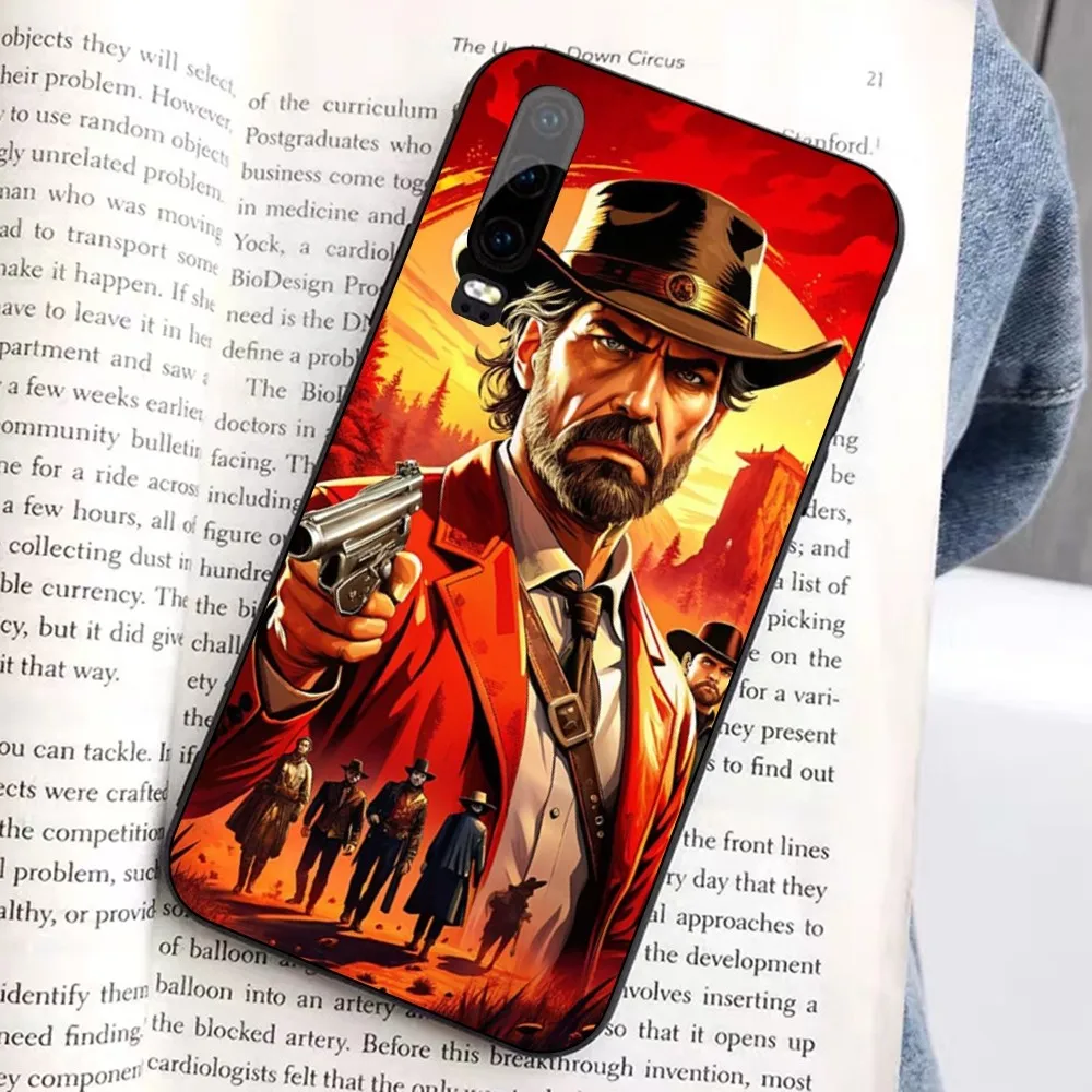 Red Dead Game R-Redemption 2 Phone Case For Huawei Honor 10 Lite 9 20 7A 9X 30 50 60 70 Pro Plus Soft Silicone Cover