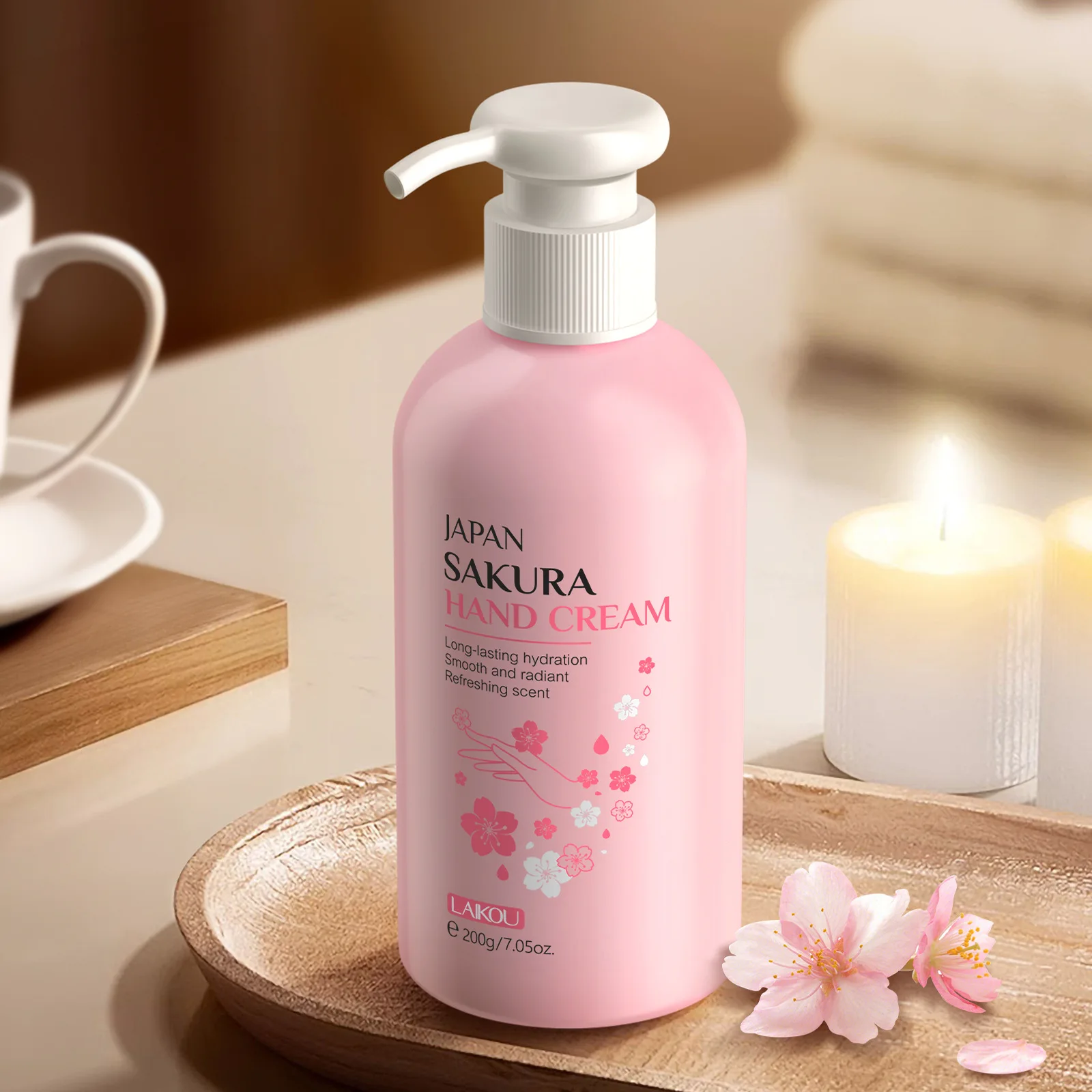 LAIKOU 200g Hydrating Moisturizings Hand Cream for Women Natural  Lotion Scent Hand Care Cream Hand Protections Cream Gifts