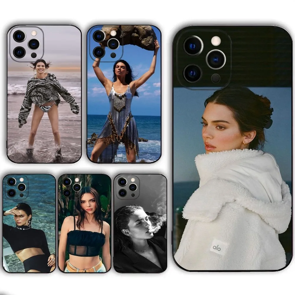 K-Kendall J-Jenner Model  Phone Case  For IPHONE 15,13,14,12,Mini ,11, Xr, X ,Xs Pro Max 8, 7 Plus Back Cover