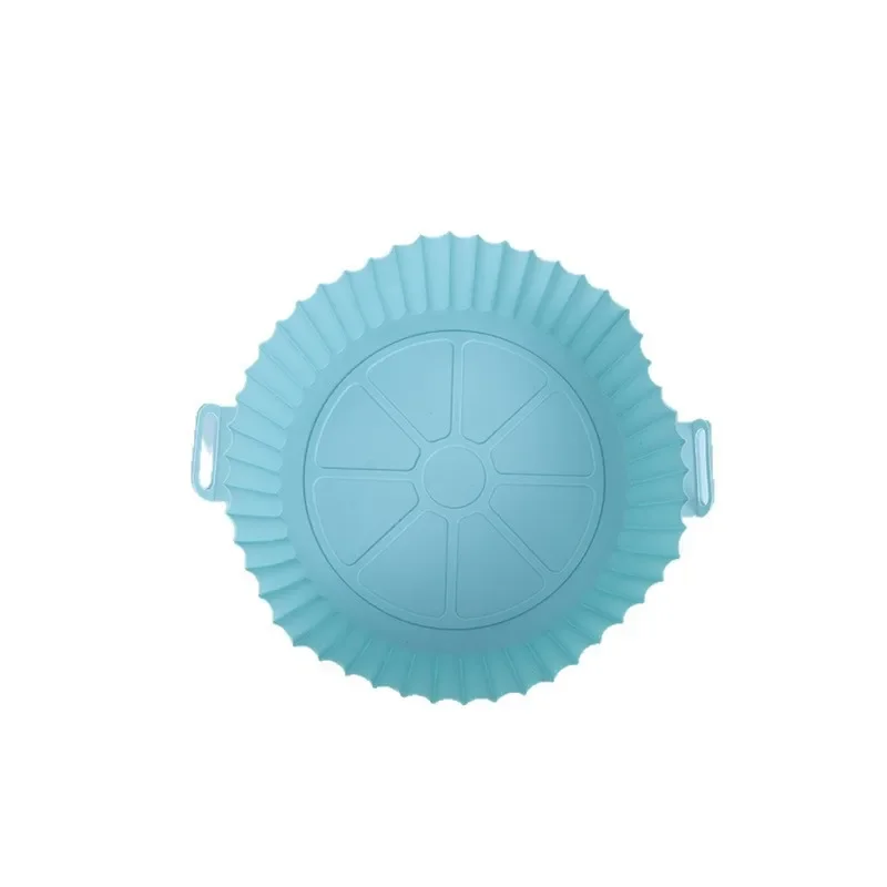 

Home Kitchen Air Fryer Pad Silicone Thickened Baking Round Baking Mat Baking Pan
