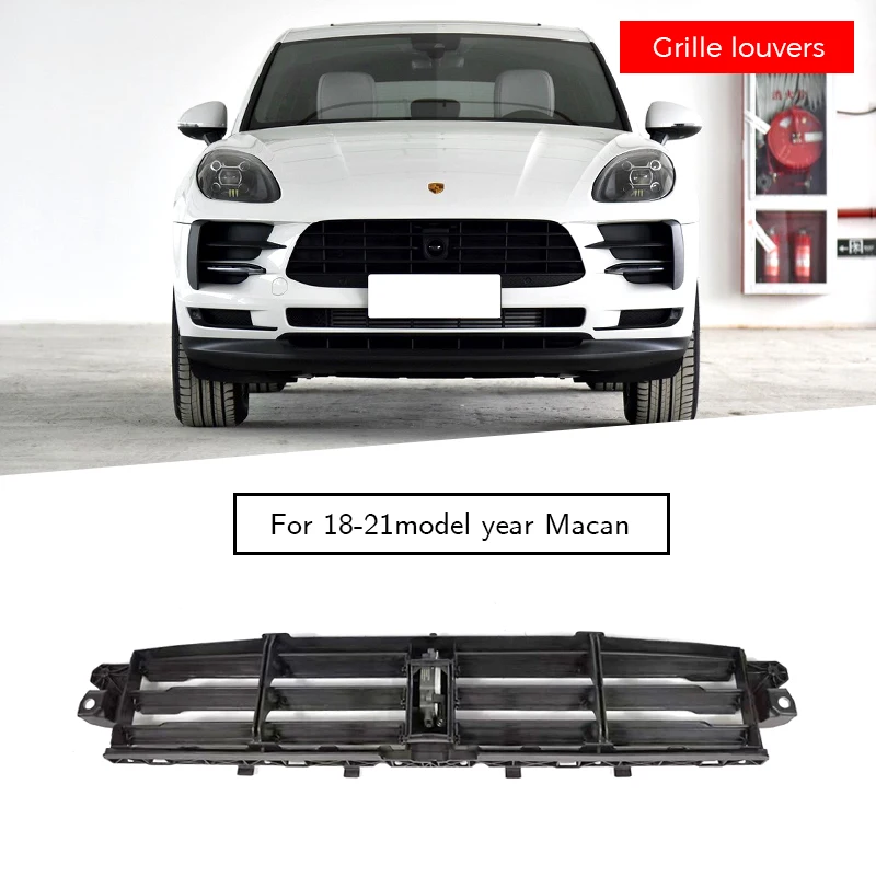 95B121257 grille louvers for porsche macan 95B.2 2018-2021