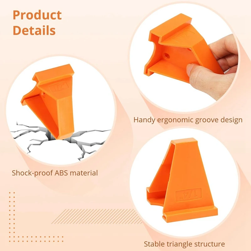 ABJI-Flooring Spacers, ชุดเครื่องมือพื้นลามิเนต, เครื่องมือติดตั้งพื้นสําหรับไม้, ไม้เนื้อแข็ง, LVT, แผงพื้นย่อย