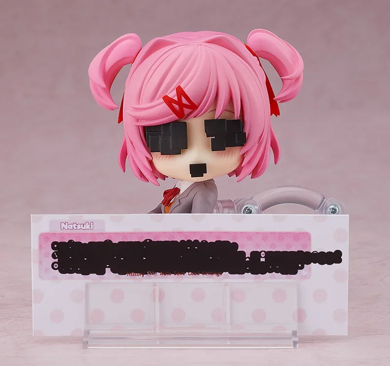 Stock 100% Original GSC 2077 1817 2283 2250 Natsuki Monica Yuri Sayori PVC 10CM Collectible Action Figure Anime Model Toys