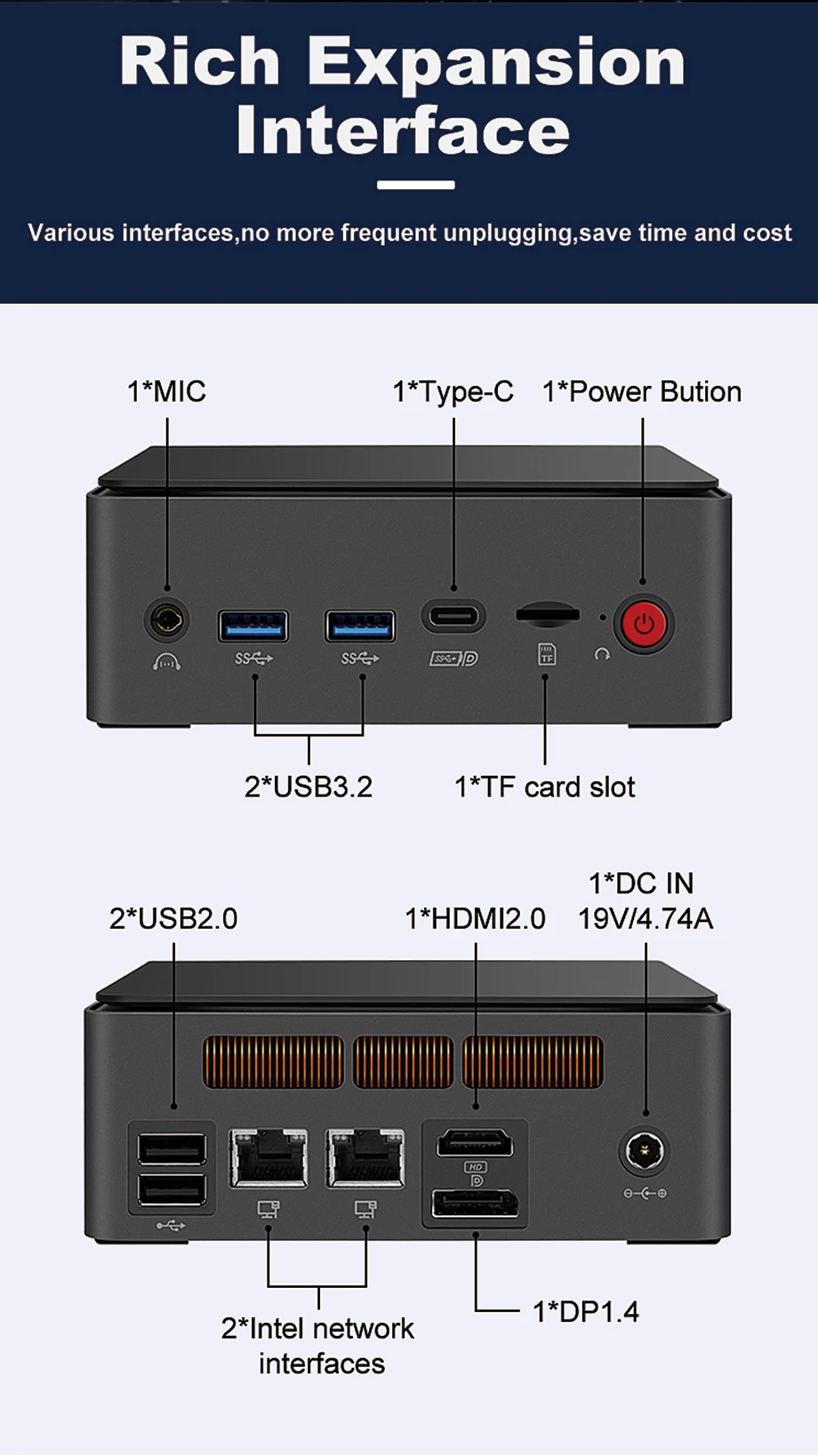 이글로벌 인텔 코어 울트라 7 155H 185H 미니 PC 윈도우11 썬더볼트 4 16/32G DDR5 512G/1T M.2 SSD 게이밍 데스크탑 미니 컴퓨터