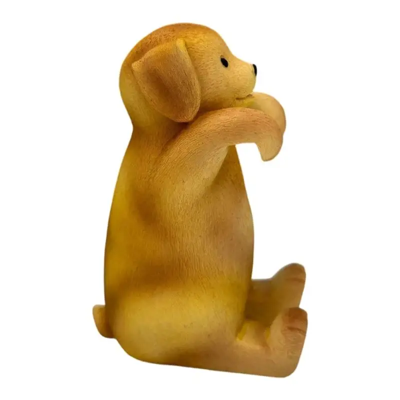R53C Creative Dog Themed Pad Dispenser Produced From Strong Resin Suitable For Work Space Improvement And Writing Tasks