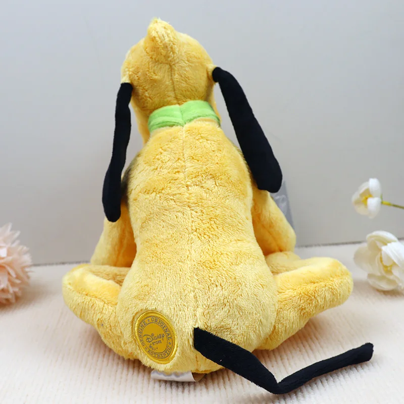 30cm Kawaii Pluto Plushie Toys Soft Mickey Friend Yellow Dog Cartoon Stuffed Animal Anime Things Home Decor Gift For Girls Boys