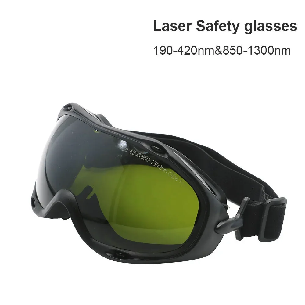 HAOJIAYI 1064nm Laser Safety Goggles Sled Goggles 190-420 & 850-1300nm OD4+ Wavelength Protective Glasses Shield SGUF-F-OD6