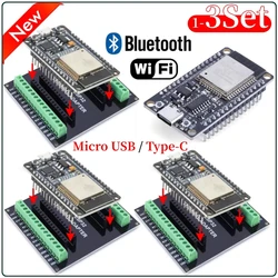 1-3Set E32 CH340C Development Board TYPE-C / Micro USB WiFi+Bluetooth Ultra-Low Power Consumption SPI Wireless Module