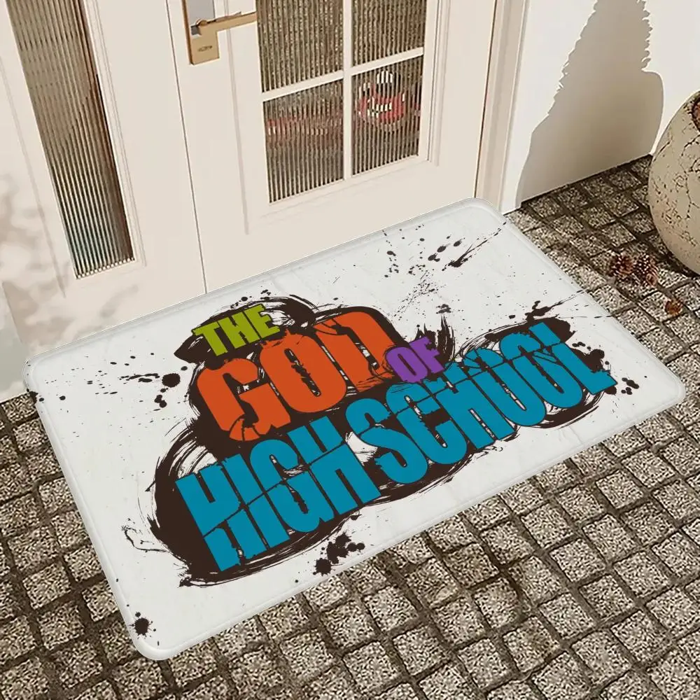 H-High-Schooles Of-God Floor Mat Entrance Door Mat Nordic Style Home Doormat Bathroom-Toilet Mats Bedroom Hotel Decor Mat