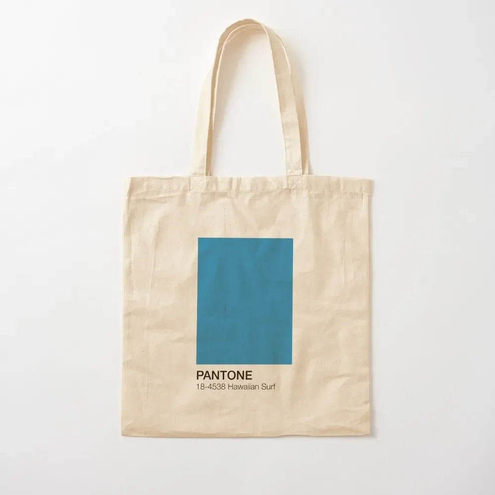 Marina Blue Pantone Shade Tote Bag Cloth bag university shopper bag Women's tote