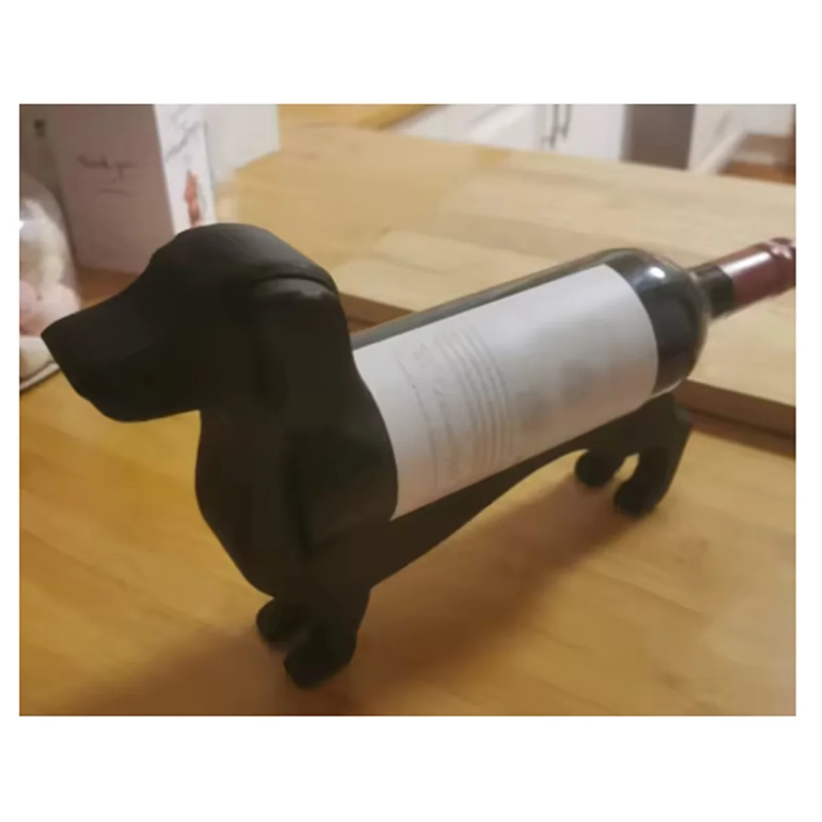 

A002 Держатель для бутылки вина для колбасы и собаки, стабильная прочная стойка из АБС-пластика, минималистичный многоразовый опорный кронштейн