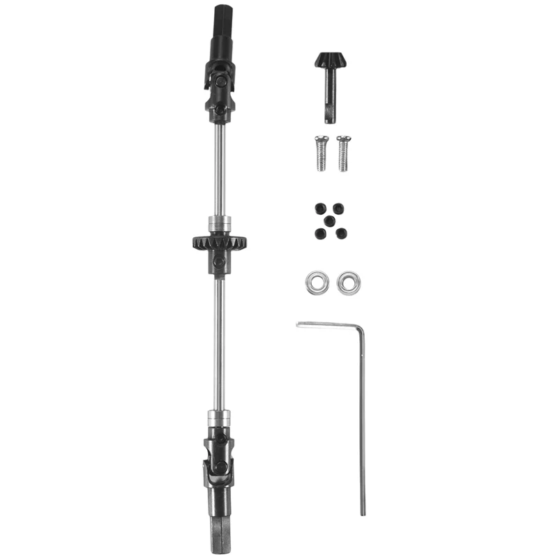 B49B-المحور الأمامي المعدني الصلب والعتاد جسر عدة ل MN D90 MN-90 MN96 MN98 MN99S MN45 1/12 RC ترقية أجزاء السيارة الملحقات