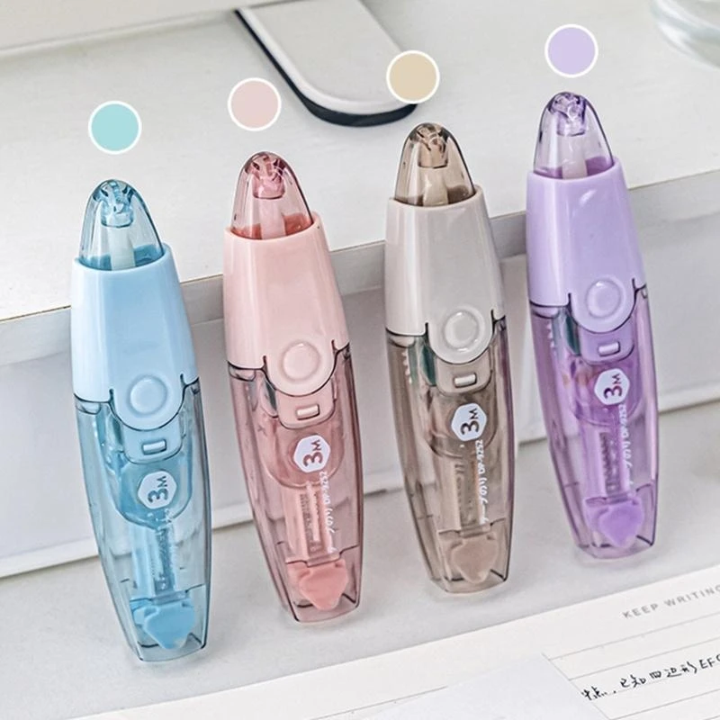 Bentuk pena yang dapat ditarik pita bertitik 3meter pita putus -putus sisi ganda untuk pembuatan kartu