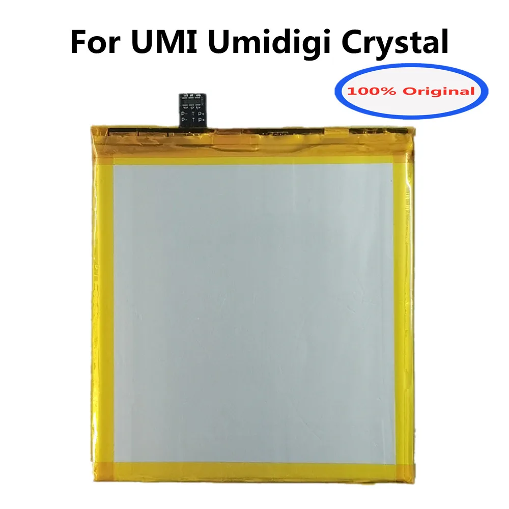 

New 100% Original 3000mAh Phone Battery For UMI Umidigi Crystal High Quality Replacement SmartPhone Rechargable Battery Bateria