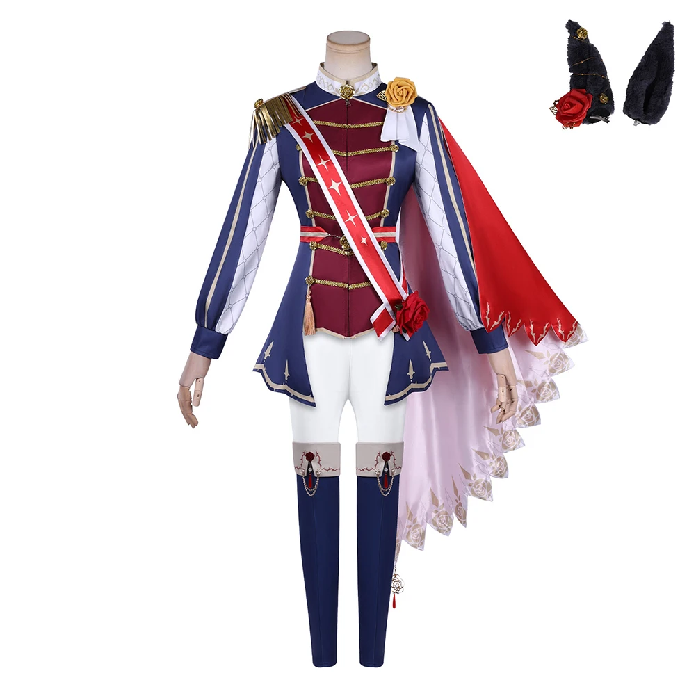 Fantasia Anime Game Pretty Derby Rose Kingdom Cosplay Clothing Anime Women Disfraz Costume Female Halloween Carnival Party Cloth