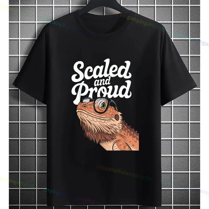 Divertente maglietta grafica con drago barbuto per uomini, donne e bambini - Scusa il mio drago barbuto Ate My Homework Design T-shirt casual girocollo