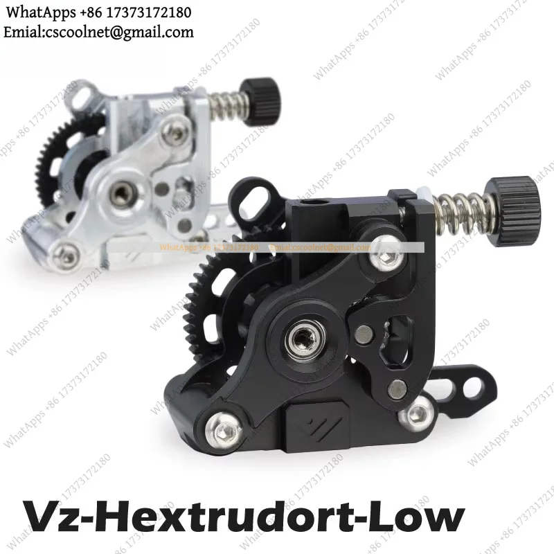 Mellow CNC All Metal Vz Hextrudort Low WC Extruder 8T 10T Motor One Shaft Twirl Gear VzBoT 330 VZ235 HevORT 3D Printer Parts