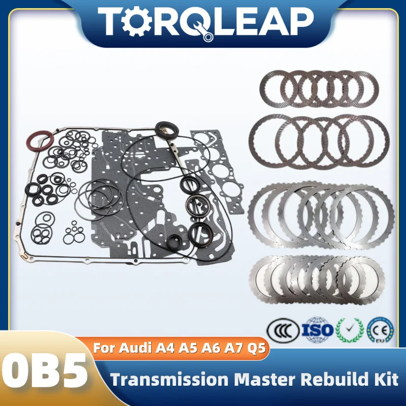 For AUDI A4 A5 A6 A7 Q5 PORSCHE 0B5 DL501 Automatic Transmission Gearbox Master Rebuild Kit Clutch Friction Car Accessories