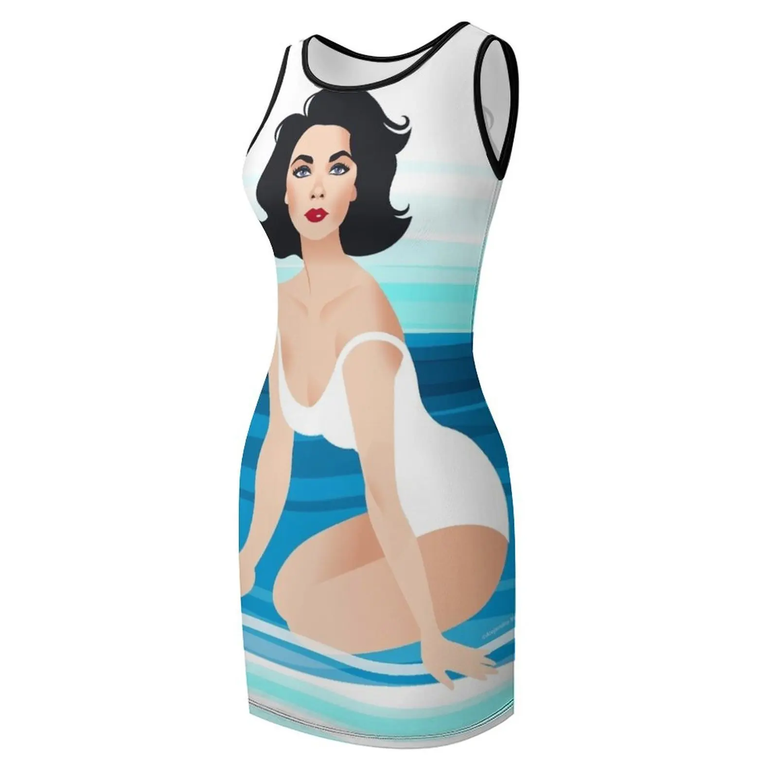 Suddenly Liz Sleeveless Sundress summer women's suit Evening dresses Woman dresses women's summer dresses 2025